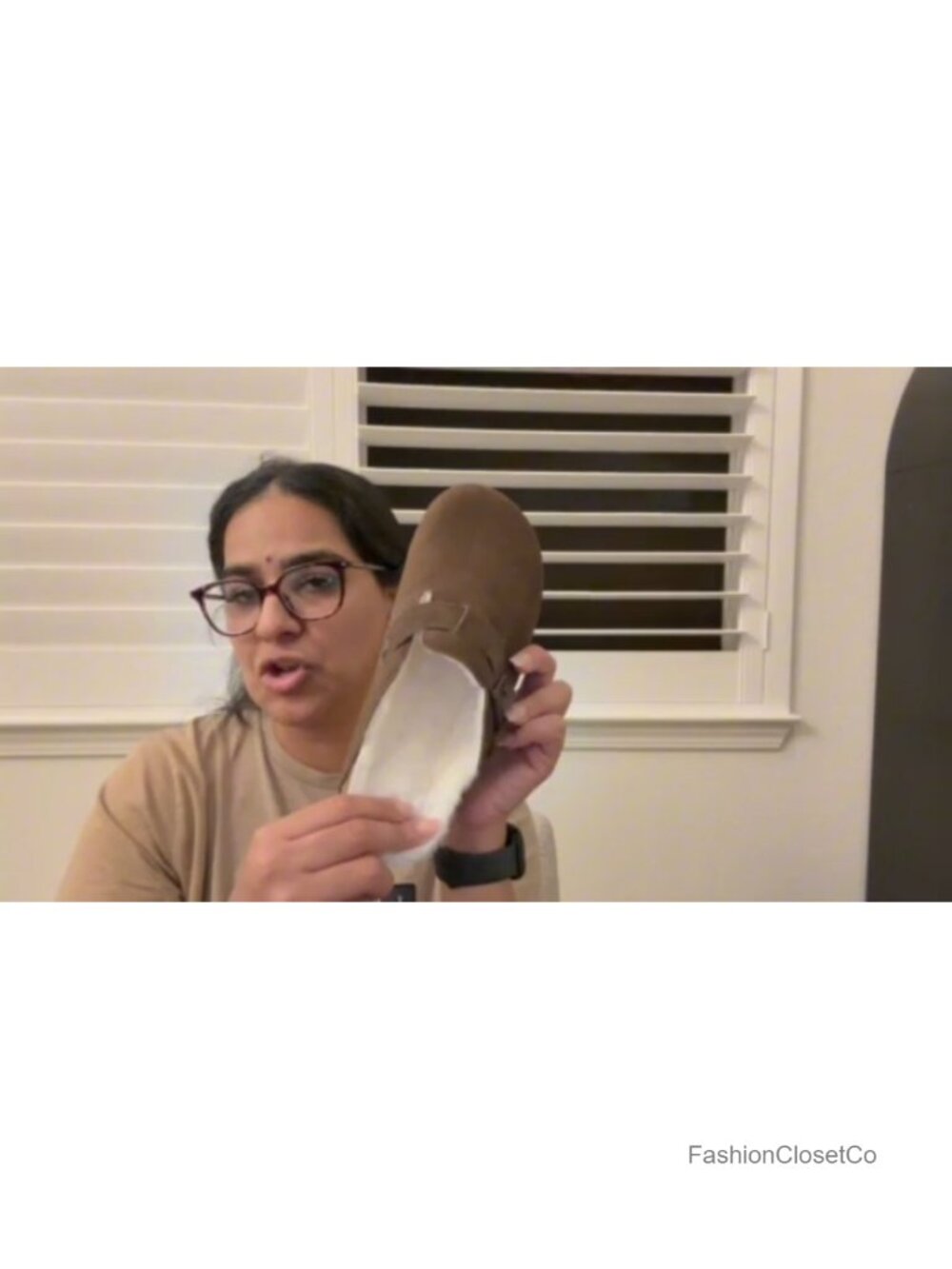 Women's Fuzzy Suede Clogs Leather Mules Fur Lined Non Slip Shoes - Picture 6 of 6